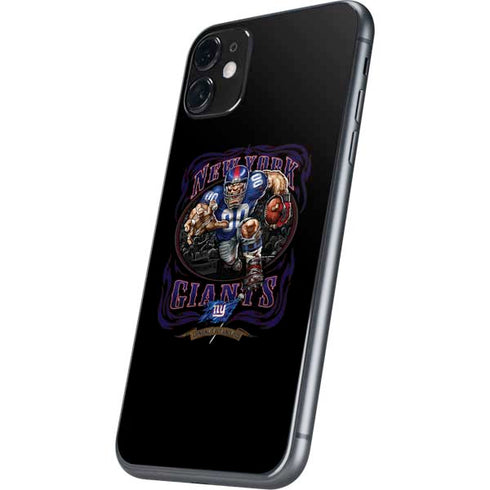 Liquid Blue NFL New York Giants Running Back iPhone 11 Skin